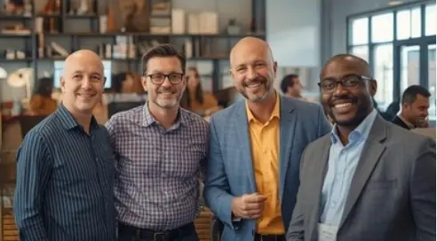 Executor reviewing probate bond paperwork with attorney